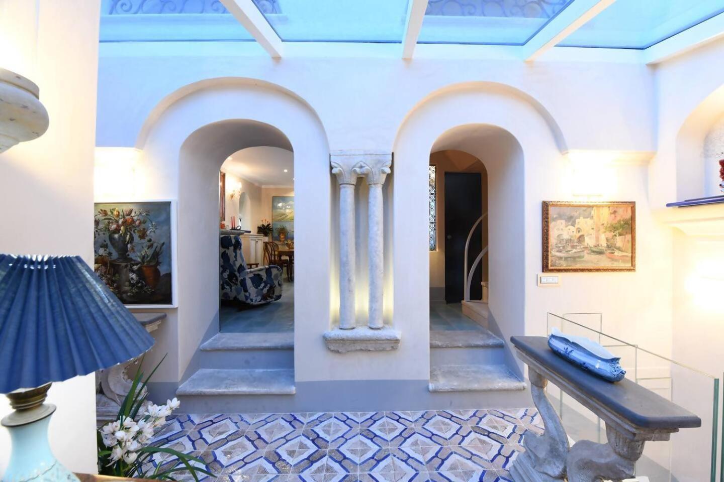 Perla Nel Blu Villa Affacciata Sul Mare كونكا دي ماريني المظهر الخارجي الصورة