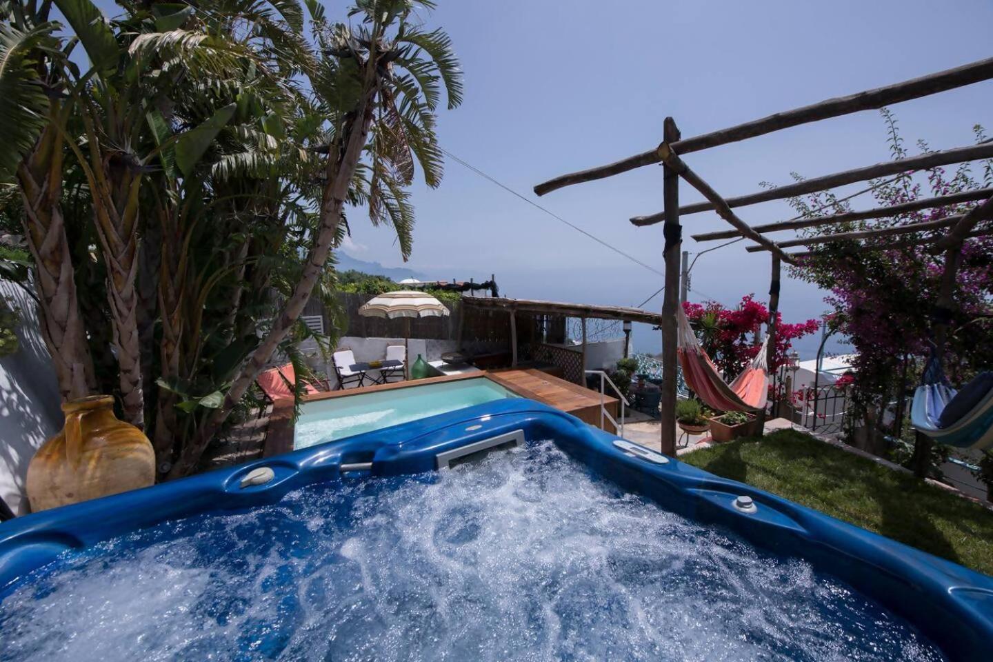 Perla Nel Blu Villa Affacciata Sul Mare كونكا دي ماريني المظهر الخارجي الصورة
